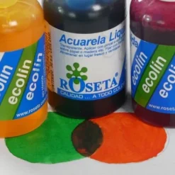 Útiles Y Kits Escolares | Materiales Y Productos De Arte< Acuarela Liquida Ecolín Roseta En Todos Los Colores