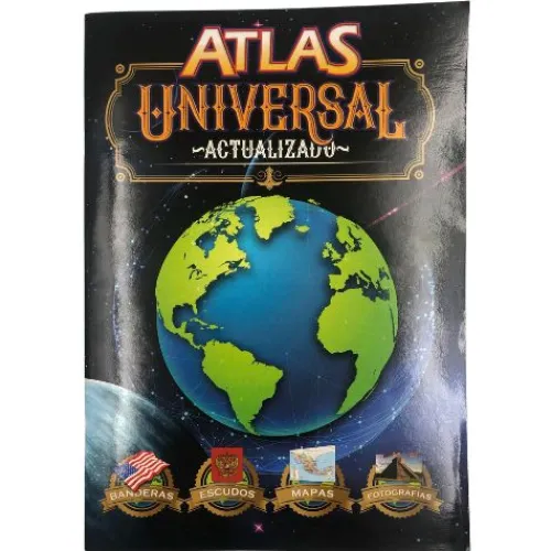 Útiles Y Kits Escolares | Textos Escolares< atlas universal y Colombia con información estadística | Panafargo
