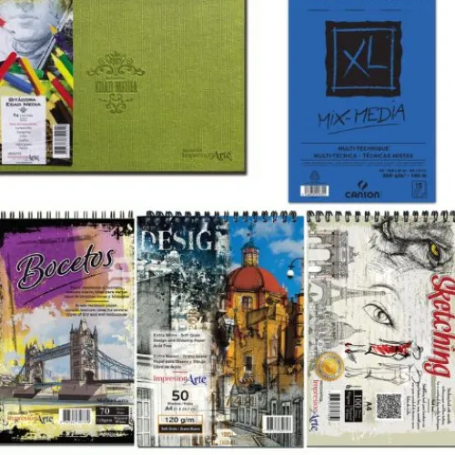 Materiales Y Productos De Arte | Materiales Para Pintar Cuadros< Bitacora de arte | Papeleria Panafargo