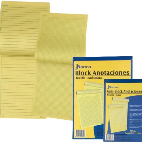 Útiles Y Kits Escolares | Productos Universitarios< Block de notas amarillo 50 hojas | Papeleria Panafargo