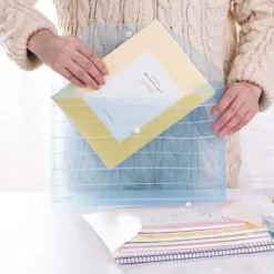 Útiles Y Kits Escolares | Carpetas Escolares< Carpeta broche - carta y oficio Gipao Traslucida