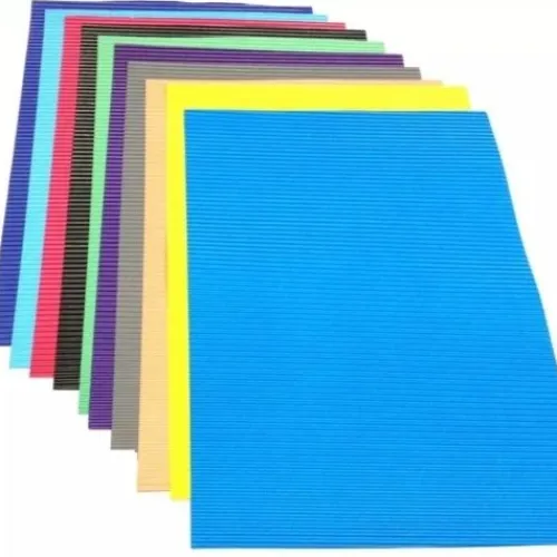 Papeleria | Cartón< Cartón Corrugado - De Colores 70 X 100 Cm