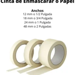 Papeleria | Materiales Para Maquetas Escolares< Cinta Adhesiva Transparente y De Enmascarar | Panafargo