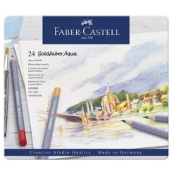 Útiles Y Kits Escolares | Lápices De Colores Escolares< Colores Faber Castell Goldfaber De Caja Metálica X48-X36-24