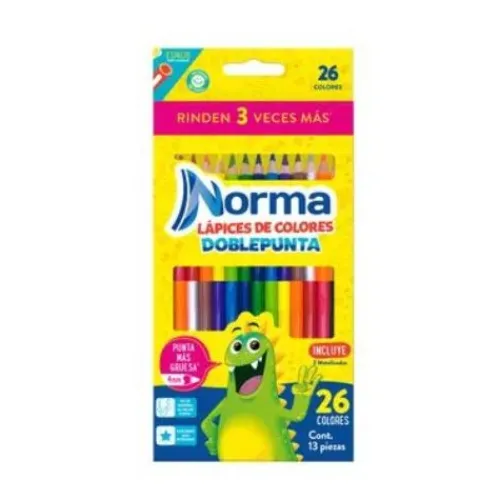 Papeleria | Útiles Y Kits Escolares< colores norma doble punta y unipunta