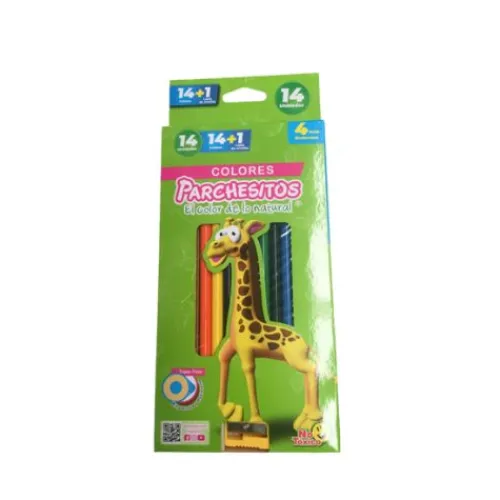 Útiles Y Kits Escolares< Colores Parchesitos 4 mm Largo 14+1