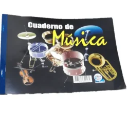 Materiales Y Productos De Arte< Cuadernillo De Música con pentagrama | Panafargo