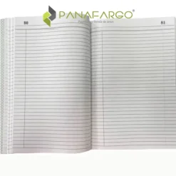 Suministros E Insumos De Oficina< Cuaderno de Actas sin A-Z X 100 Folios Económico
