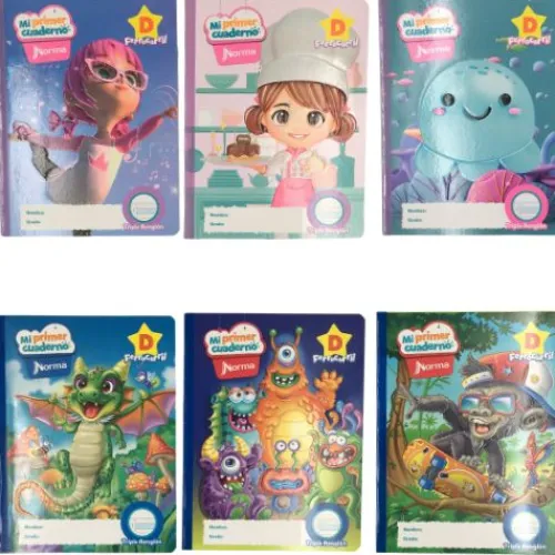 Útiles Y Kits Escolares | Cuadernos Escolares< Cuaderno ferrocarril d, mi primer cuaderno marca Norma