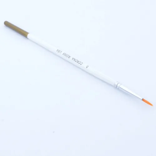 Materiales Y Productos De Arte | Acuarelas< Delineador en pincel blanco fino - cerdas suaves corona | Panafargo