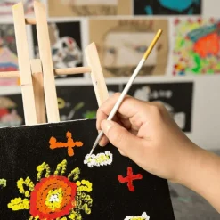 Materiales Y Productos De Arte | Acuarelas< Delineador en pincel blanco fino - cerdas suaves corona | Panafargo