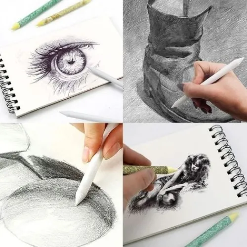 Materiales Y Productos De Arte | Materiales Para Pintar Cuadros< Difuminos Paquete X6 Tamaños Variados