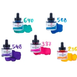 Materiales Y Productos De Arte | Materiales Para Lettering Y Caligrafía< Ecoline acuarela tinta de excelente calidad + Panafargo