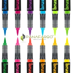 Materiales Y Productos De Arte | Materiales Para Lettering Y Caligrafía< Estuche por 12 de marcadores Karin neon - Panafargo