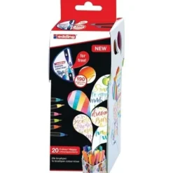 Materiales Y Productos De Arte | Productos Y Materiales Para Caligrafía< Happy Box - Edding Color De Dos Tamaños Basic Y Big