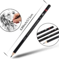 Materiales Y Productos De Arte | Productos Y Materiales Para Caligrafía< Juego De Lápices De Dibujo X12 En Todos Las Gamas