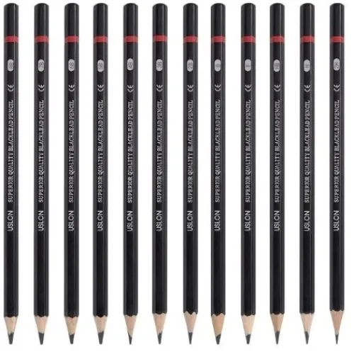 Materiales Y Productos De Arte | Productos Y Materiales Para Caligrafía< Juego De Lápices De Dibujo X12 En Todos Las Gamas