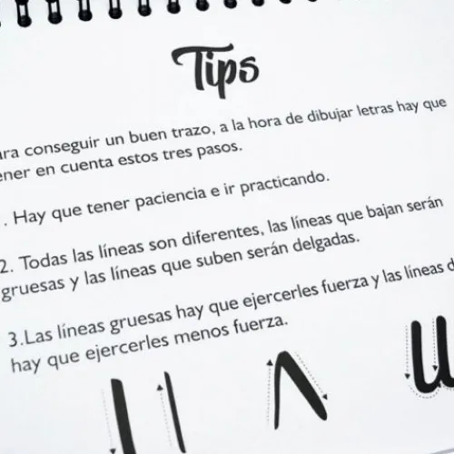 Materiales Y Productos De Arte | Materiales Para Lettering Y Caligrafía< Libro lettering argollado 50 hojas Artizan