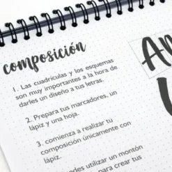 Materiales Y Productos De Arte | Materiales Para Lettering Y Caligrafía< Libro lettering argollado 50 hojas Artizan