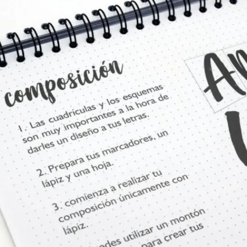 Materiales Y Productos De Arte | Materiales Para Lettering Y Caligrafía< Libro lettering argollado 50 hojas Artizan
