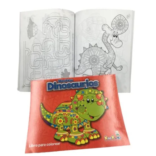 Útiles Y Kits Escolares | Textos Escolares<Artisan mandalas para colorear, libros de dinosaurio y unicornio