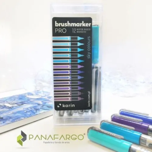 Materiales Y Productos De Arte | Materiales Para Lettering Y Caligrafía< Marcador azul para lettering marca Karin - Panafargo