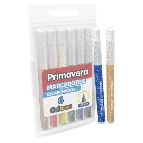 Suministros E Insumos De Oficina | Insumos De Escritura< Marcador Escarchado X 6 Primavera Punta 3.8 mm