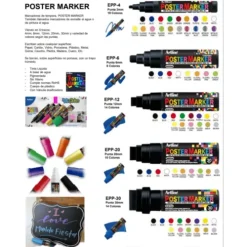 Papeleria | Materiales Y Productos De Arte< Marcador Poster Marker De Vinilo - En Todos Los Tamaños Y Colores