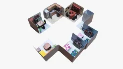 Materiales Y Productos De Arte | Materiales Para Maquetas De Arquitectura< materiales para maqueta interiores de casa, salon de estudio