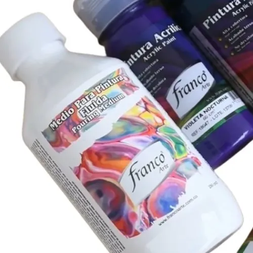 Materiales Y Productos De Arte | Materiales Para Pintar Cuadros< Medio Para Pintura Fluida Franco Arte 250ml