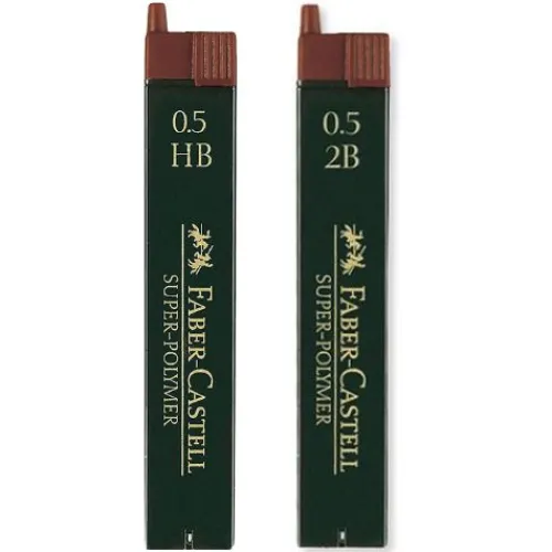 Papeleria< Minas Faber Castell 0.5 milímetros Polymerizadas