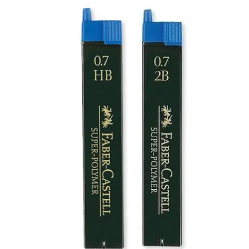 Papeleria< Minas Faber Castell 0.7 mm Polymerizadas