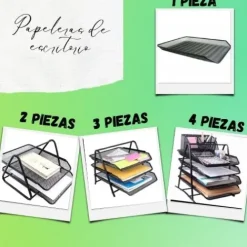 Suministros E Insumos De Oficina< Papelera De Escritorio Metálica | Panafargo