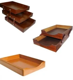 Suministros E Insumos De Oficina< Papeleras de madera | Panafargo