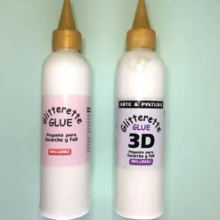 Materiales Y Productos De Arte< Pegamento para tela, para aplicar escarcha o foil