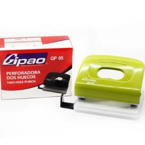 Papeleria | Suministros E Insumos De Oficina< Perforadora De Dos Huecos | Marca Gipao Gp 05 | Panafargo