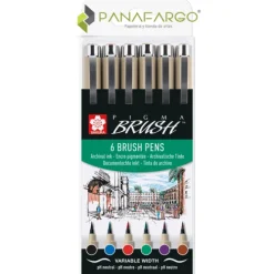 Papeleria | Materiales Y Productos De Arte< Pigma brush pen marcadores para lettering Sakura + Panafargo
