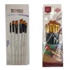 Materiales Y Productos De Arte | Materiales Para Pintar Cuadros< pincel suave tipo angulares x6 en varios tamaños