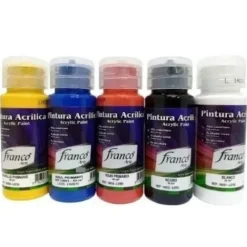 Materiales Y Productos De Arte | Materiales Para Pintar Cuadros< Pintura Acrílica Franco Arte 60ml Al Frio | Panafargo