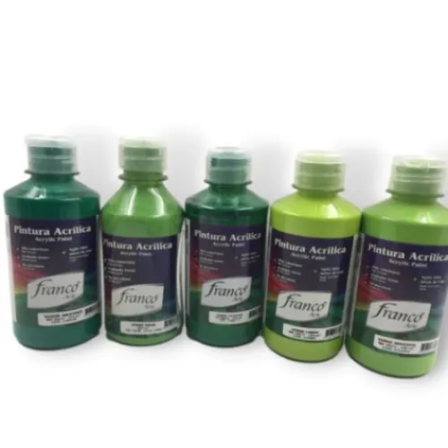 Materiales Y Productos De Arte | Materiales Para Pintar Cuadros< Pintura Acrílica Franco Arte al Frio X 250 ml