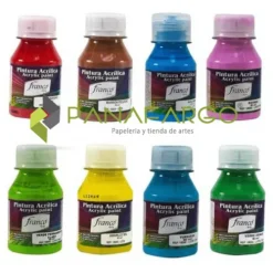 Materiales Y Productos De Arte | Materiales Para Pintar Cuadros< Pintura Acrílica Franco Arte 60ml Al Frio | Panafargo