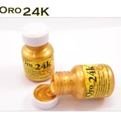 Materiales Y Productos De Arte< pintura metalizada oro 24k y plata, Bordaliquida