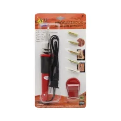 Materiales Y Productos De Arte< pirograbador Ah Royal, con 6 puntas diferentes
