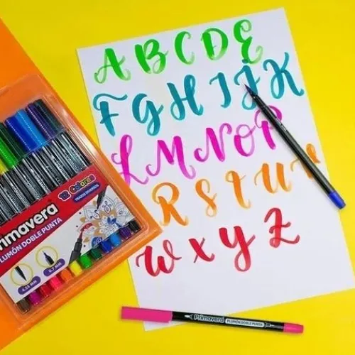 Materiales Y Productos De Arte | Materiales Para Lettering Y Caligrafía< Plumones Doble Punta - PRIMAVERA En Todos Los Tamaños