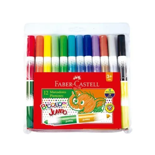 Papeleria | Útiles Y Kits Escolares< plumones faber castell Bicolor