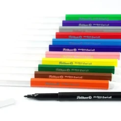 Materiales Y Productos De Arte | Materiales Para Lettering Y Caligrafía< Plumones Pelikan Markana Twist Paquete De 18 + 6