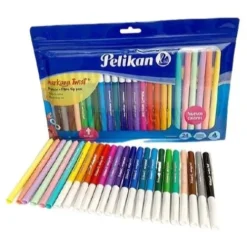 Materiales Y Productos De Arte | Materiales Para Lettering Y Caligrafía< Plumones Pelikan Markana Twist Paquete De 18 + 6