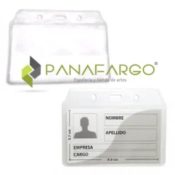 Útiles Y Kits Escolares | Suministros E Insumos De Oficina< Porta Escarapela Vinilo Horizontal X 100 Unds