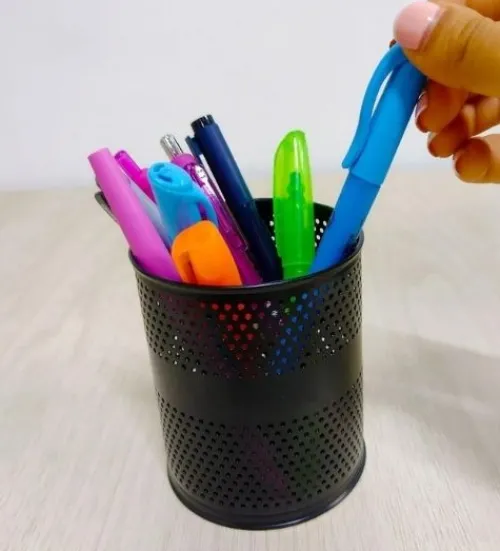 Suministros E Insumos De Oficina | Accesorios Para Oficina Escritorio< Porta Lápices Gipao En Rejilla Redondo