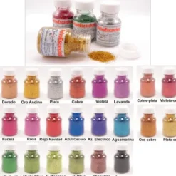 Materiales Y Productos De Arte< purpurina, polvo escarchado Bordaliquido